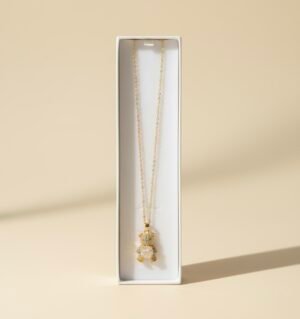 Collier Ours Teddy Pour Femme